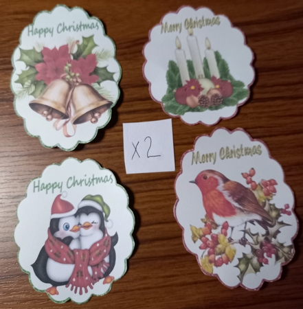 CHRISTMAS PRESENT TAGS by Carolynne Barratt