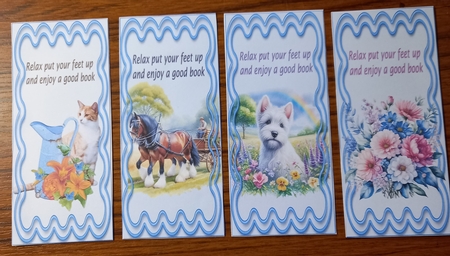 NEW BOOK MARKS by Carolynne Barratt