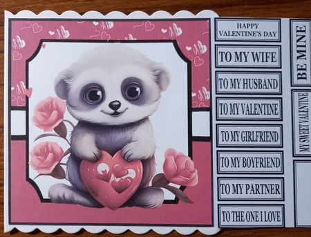 CUTE VALENTINE  by Carolynne Barratt
