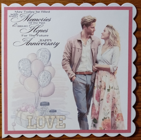 HAPPY ANNIVERSARY by Carolynne Barratt