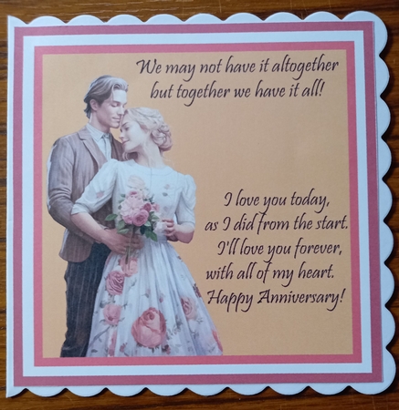 HAPPY ANNIVERSARY 2 by Carolynne Barratt