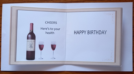 MALE 6 BIRTHDAY CARD INSERT 3  by Carolynne Barratt