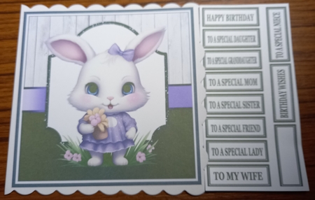 BUNNY BIRTHDAY by Carolynne Barratt
