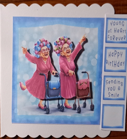 Young At Heart 1 - Decoupage by Carolynne Barratt