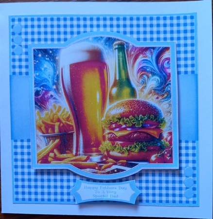 Lager, Burger & Fries - Mini Kit by Carolynne Barratt