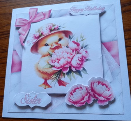 Animals With Peonies 2 Mini Kit by Carolynne Barratt