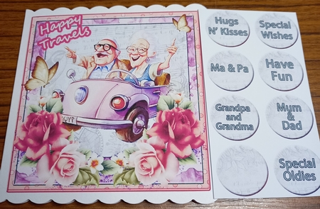 Mini Kit- Happy Travels #2 by Carolynne Barratt