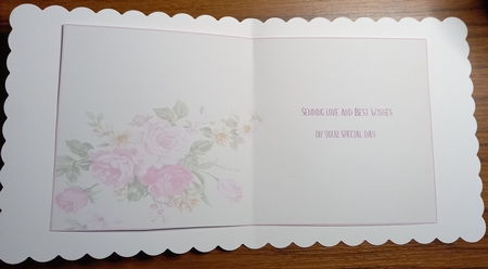 Insert for Female 6 Birthday card 2 by Carolynne Barratt
