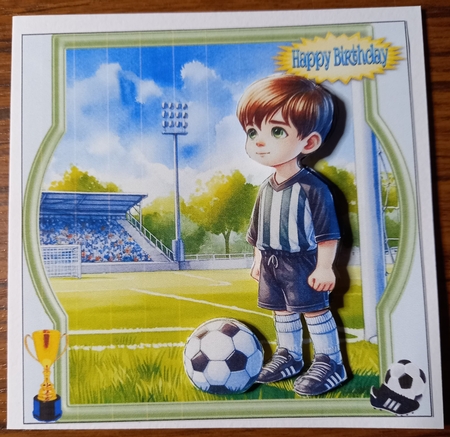 Football crazy 3 by Carolynne Barratt