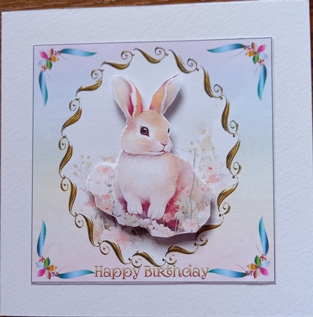 JUST HOPPED IN by Carolynne Barratt