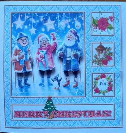 CHEERS A VERY MERRY CHRISTMAS FROM US 1 by Carolynne Barratt