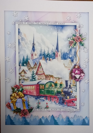North Pole Express 7 by Carolynne Barratt