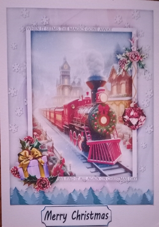 North Pole Express 8 by Carolynne Barratt