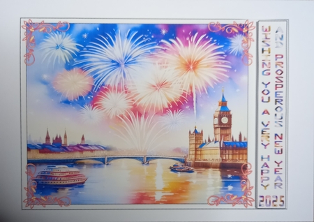 HAPPY NEW YEAR 2025  1 by Carolynne Barratt