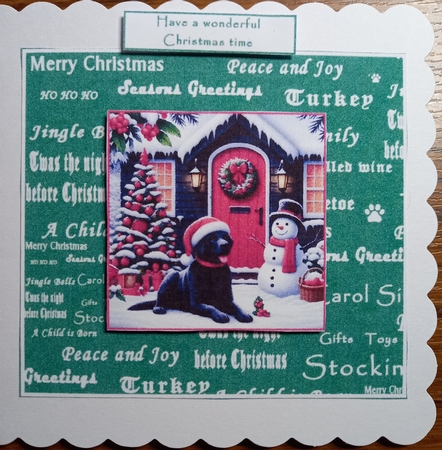 merry christmas doggy lover by Carolynne Barratt