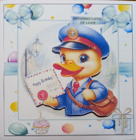 MR DUCK THE POSTMAN 3 by Carolynne Barratt