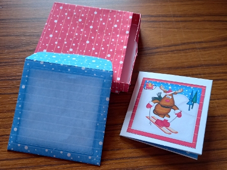 3D Top Drawer Xmas Rudolph Cards Bumper Kit by Carolynne Barratt