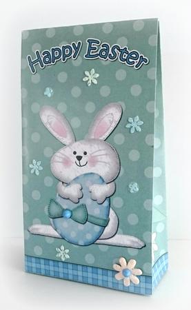 3D Easter Bunny Gift Bag Mini Kit by Caron French
