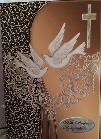 A4 Pearl Sympathy with Doves by Catheirne Langford