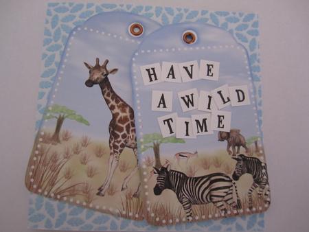 African Animal Tags by Catherine Lucy Lines
