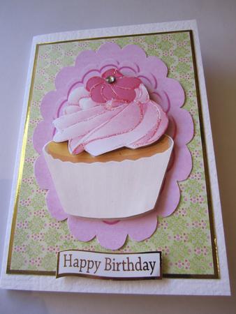 Yummy Cupcakes with Icing Toppers by Catherine Lucy Lines