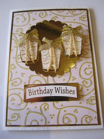 'gold Metallic Swirls' Backing Paper by Catherine Lucy Lines