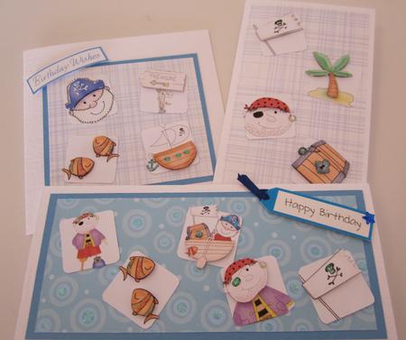 Tiny Toppers - Pirates Ahoy by Catherine Lucy Lines