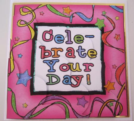 Celebrate Your Day - Shell Edged Corner Side Stacker by Catherine Lucy Lines