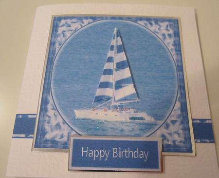 Sailing Boat by Catherine Lucy Lines