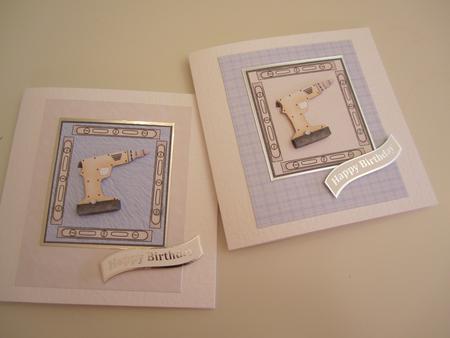 Tools Decoupage Toppers- Drill by Catherine Lucy Lines