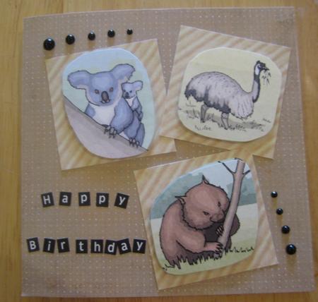 Australian Waildlife Topper Sheet by Catherine Lucy Lines