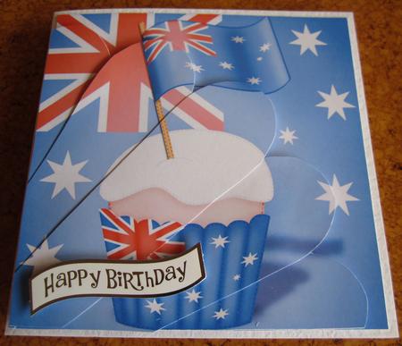 Flying the Flag Australia Fan Pyramage Topper Featured Gallery Photo