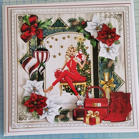A Fashionable Christmas 3 Mini Page Kit  by Catherine Noon