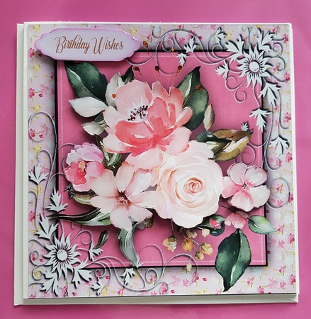 Summer Water Coloured Roses  by Catherine Noon