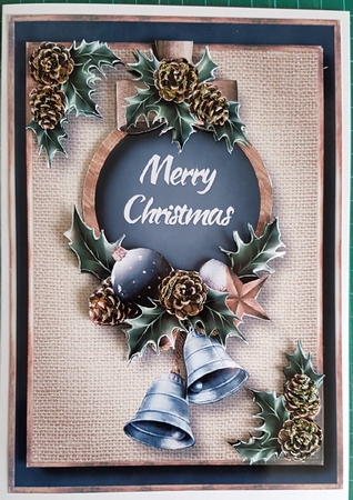 Rustic Christmas Silver Bells by Catherine Noon