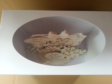Giant Easel Tableau 3D Card Kit - Wedding & Pearl Wedding by Cedric Morgan 