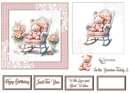 In the Garden 12 x Frames with Lace Filigree Kit by Celia Clare