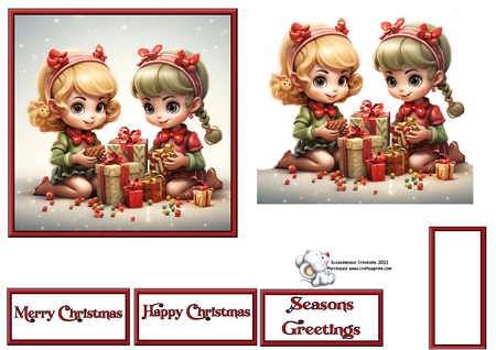 Christmas Joy BG by Celia Clare