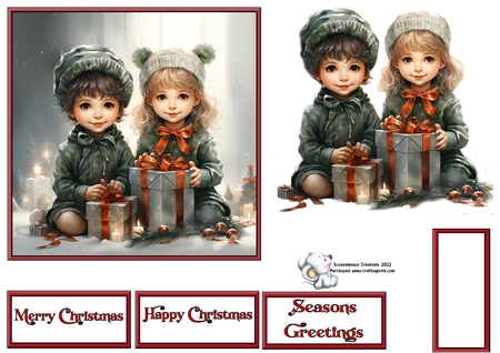 Christmas Joy BG by Celia Clare