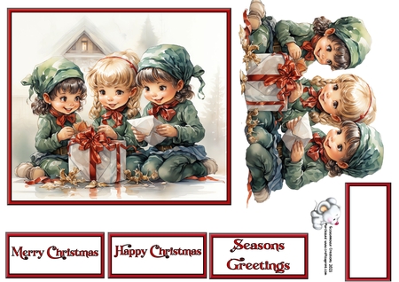 Christmas Joy BG by Celia Clare