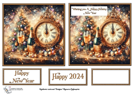 New Year Celebrations by Celia Clare