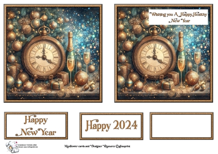 New Year Celebrations by Celia Clare
