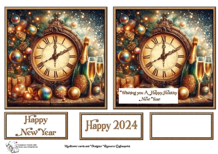 New Year Celebrations by Celia Clare