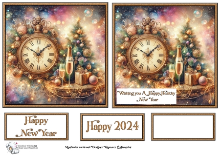 New Year Celebrations by Celia Clare