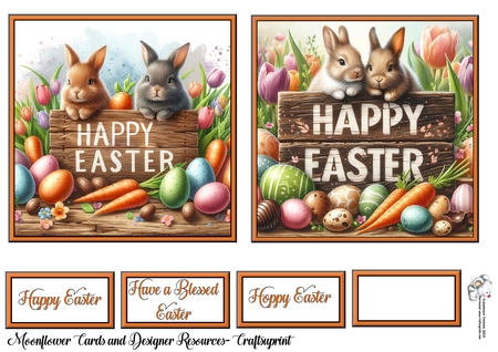 Easter Bunnie by Celia Clare