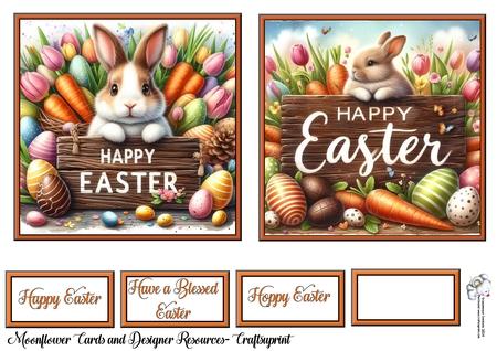 Easter Bunnie by Celia Clare