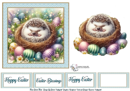 Easter Headgie by Celia Clare