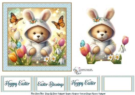 Easter Ted by Celia Clare