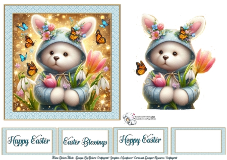 Easter Ted by Celia Clare