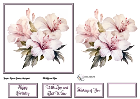 Just Flowers Mix 3 by Celia Clare